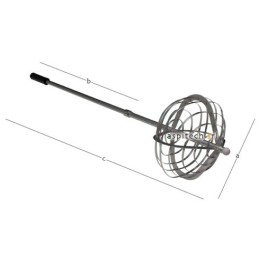 ASPIDE INOX FRANGIPASTA DIAM. 22 CON MANICO PASTORELLO