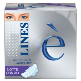 ASSORBENTI LINES è NOTTE CON ALI Pz 7