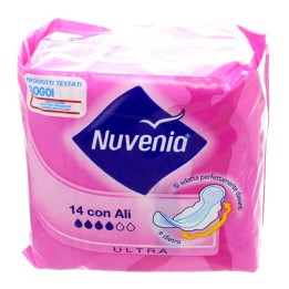ASSORBENTI NUVENIA ULTRA C/ALI Pz 14
