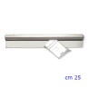 ASTA IN ACIAIO INOX PORTA SCONTRINI CM 25