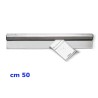 ASTA PORTA SCONTRINI IN ACIAIO INOX CM 50