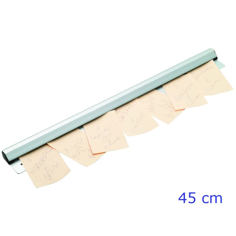 ASTA PORTA SCONTRINI IN ALLUMINIO CM 45