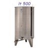 BOTTE INOX NESTORE C/PIEDI SALDATI Lt 500