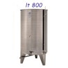 BOTTE INOX NESTORE C/PIEDI SALDATI Lt 800