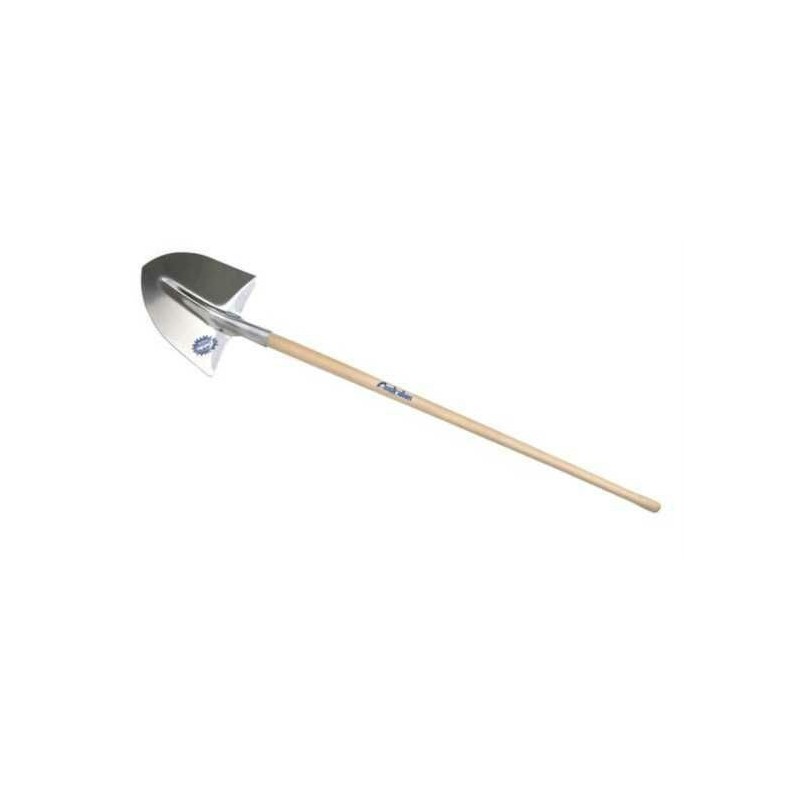 BADILE ALLUMINIO CON MANICO LEGGERO