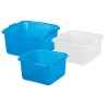 BAGNO QUADRO BIANCO CM 32 RIGIDA