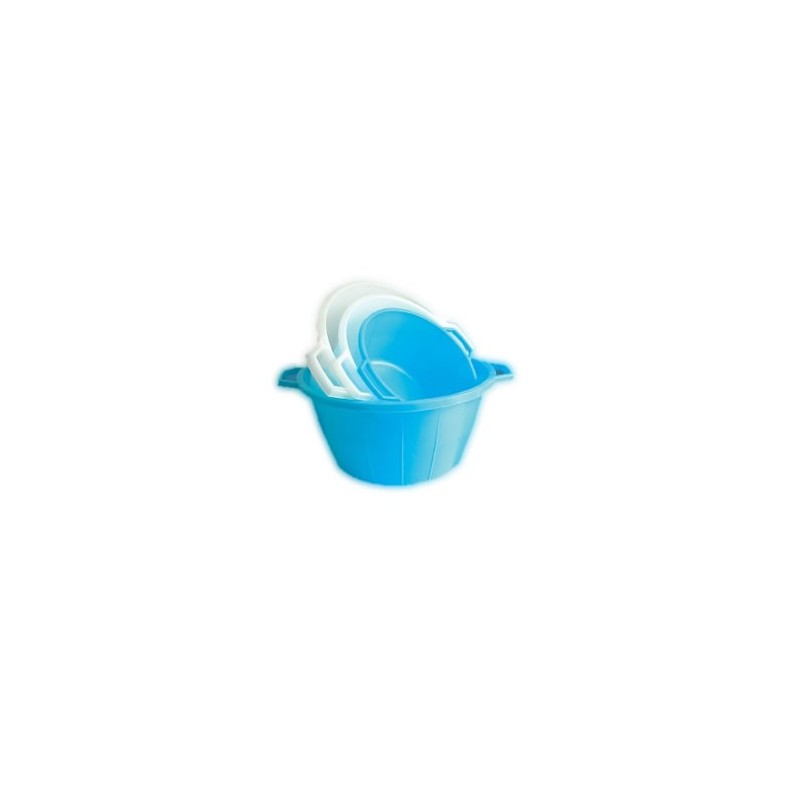 BAGNO TONDO CM 50 AZZURRO