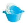 BAGNO TONDO CM 50 AZZURRO