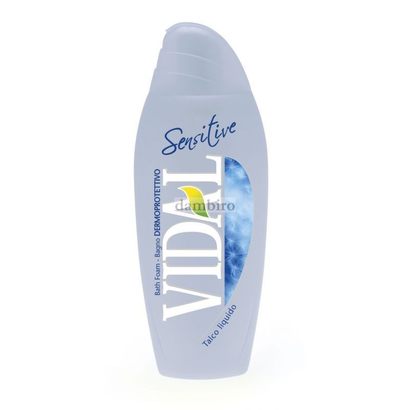 BAGNOSCHIUMA SENSITIVE TALCO VIDAL 500 ml