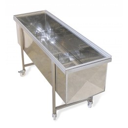 BANCO A CARRELLO PORTADISOPERCOLATRICE CM 150