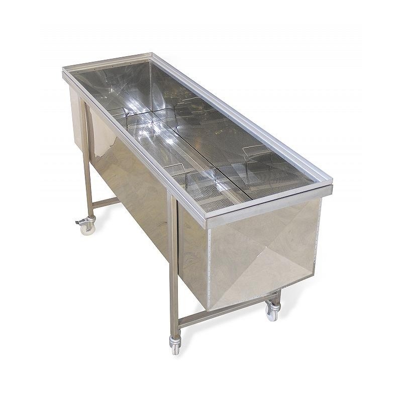BANCO A CARRELLO PORTADISOPERCOLATRICE CM 150