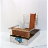 BANCO PER DISOPERCOLARE INOX CM  90x44x14