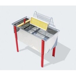 BANCO PER DISOPERCOLARE INOX CM 100x48x42