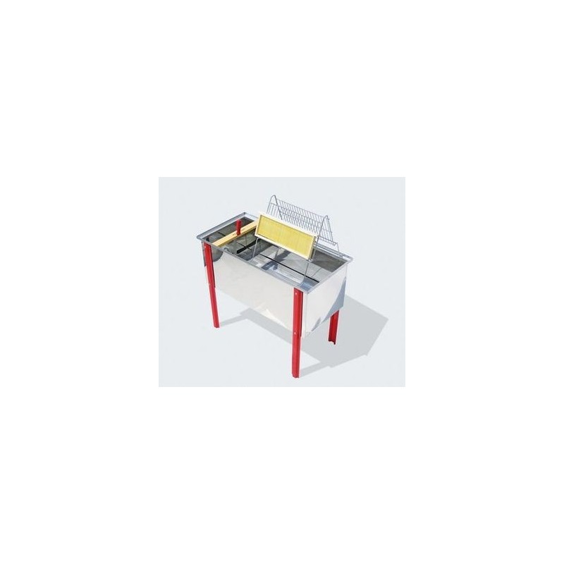 BANCO PER DISOPERCOLARE INOX CM 100x48x42