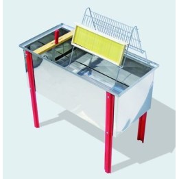 BANCO PER DISOPERCOLARE INOX CM 125x48x42