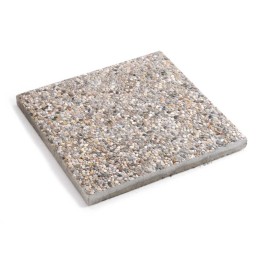 BASE PER OMBRELLONE A MATTONELLA CM 50x50 CEMENTO GRANIGLIA