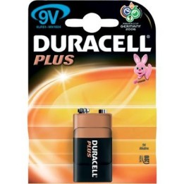 BATTERIA DURACELL 9V PLUS POWER