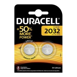 BATTERIA DURACELL BOTTONE LITIO CR2032 3V 2 Pz