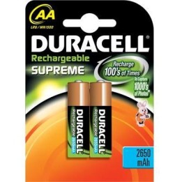 BATTERIA DURACELL RICARICABILE SUPREME STILO HR6 Pz 2