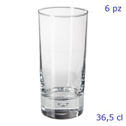 BICCHIERE IN VETRO CENTRA CC 365 - Pz 6