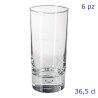 BICCHIERE IN VETRO CENTRA CC 365 - Pz 6