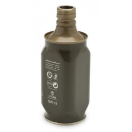 BOTTIGLIA METALLO COLOMBO QUADRATA 500 ml