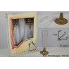 BICCHIERI FLUTES PLASTICA BASE ORO Pz 18