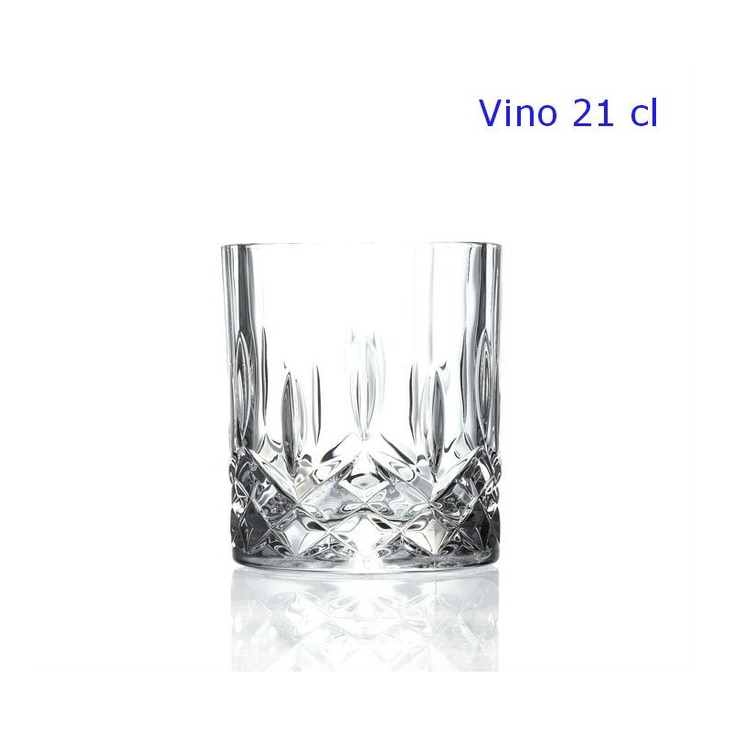 Set 6 Bicchieri Whisky in Cristallo Opera 21 cl | RagStore