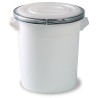 BIDONE C/CHIUSURA ERMETICA Lt 50 BIANCO