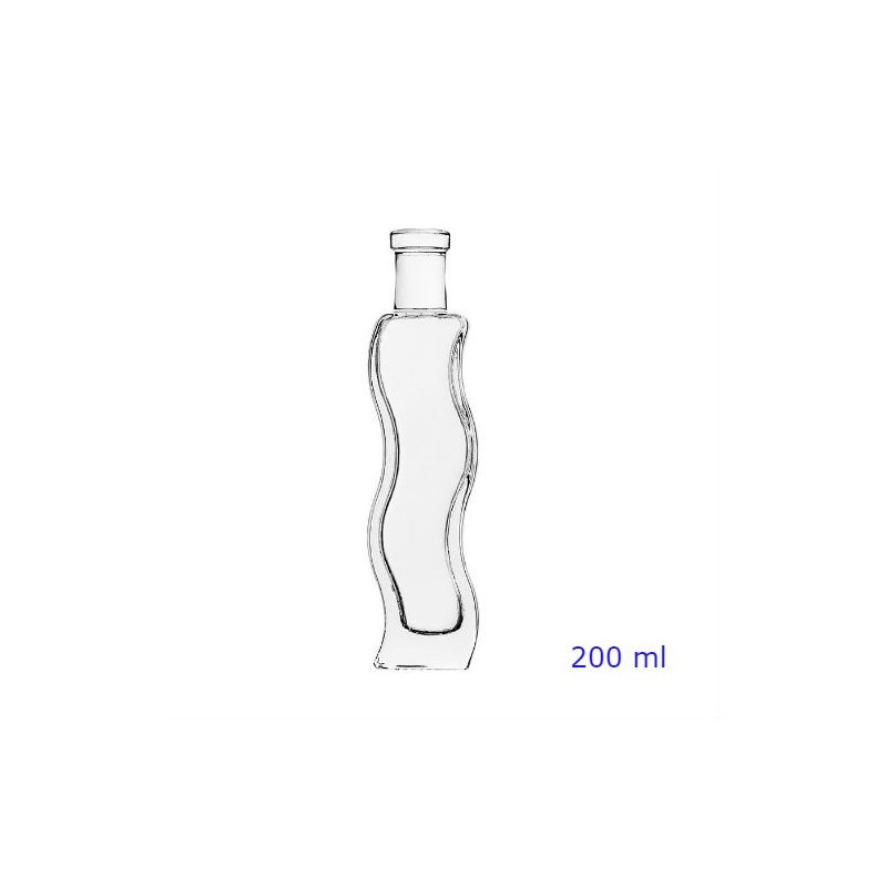 BOTTIGLIA ONDA ALTA 200 ml TRASPARENTE