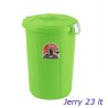 BIDONE CHIUSURA ERMETICA JERRY Lt 23 VERDE