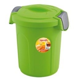 BIDONE CHIUSURA ERMETICA SPEEDY Lt 8 AZZURRO