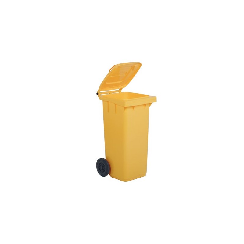 BIDONE DIFFERENZIATA Lt 120 GIALLO