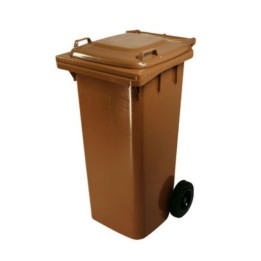 BIDONE DIFFERENZIATA Lt 120 MARRONE