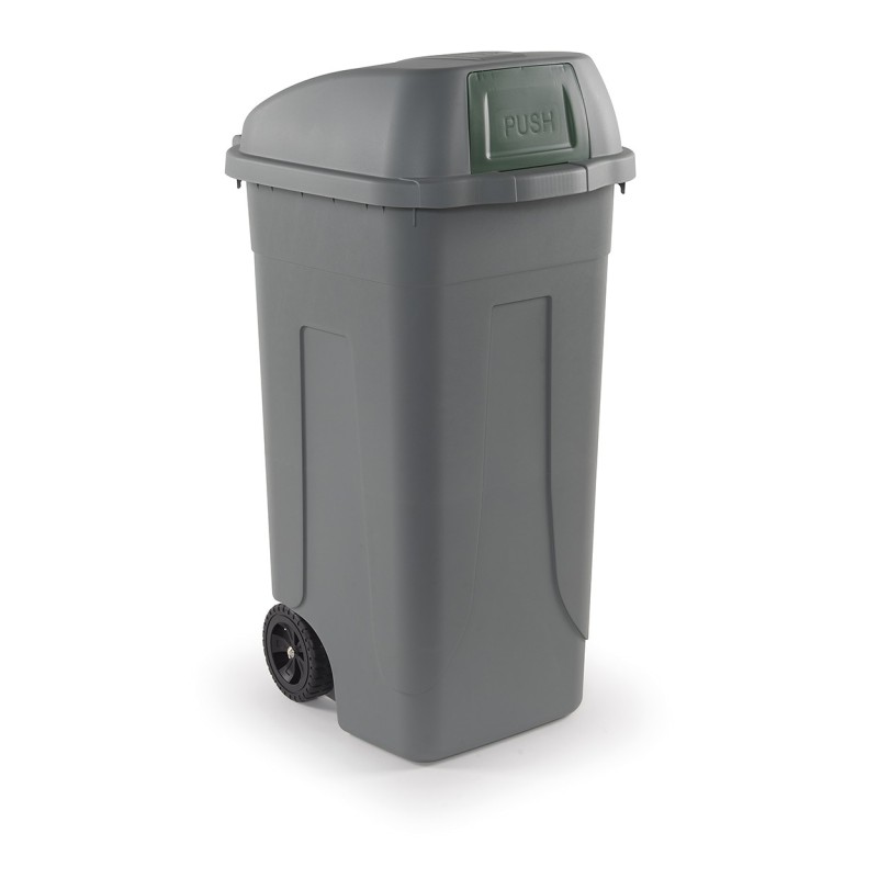 BIDONE DIFFERENZIATA PUSH Lt 100 VERDE