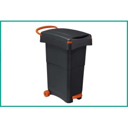 BIDONE NELLO COMPLETO Lt 80 GRIGIO