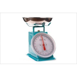 BILANCIA ANALOGICA OROLOGIO STUBE KG 10 COLORATA