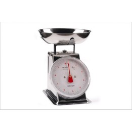 BILANCIA ANALOGICA OROLOGIO STUBE KG 10 INOX