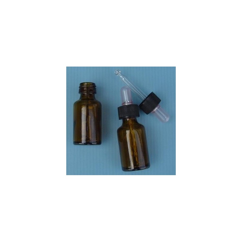 Contenitore in vetro con contagocce per liquidi 30 ml