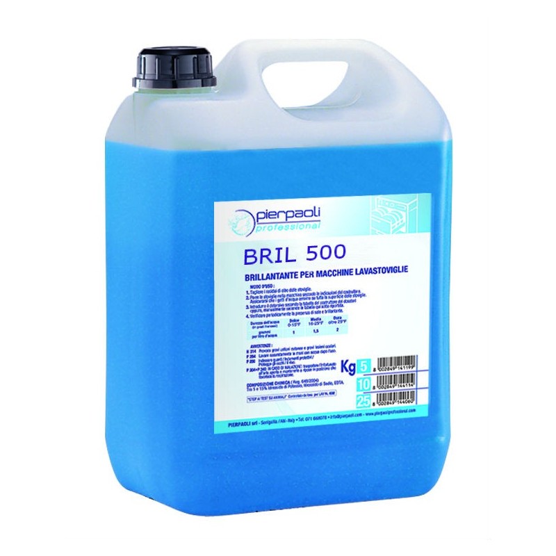 BRILLANTANTE PER LAVASTOVIGLIE BRILL 500 DA 5 KG