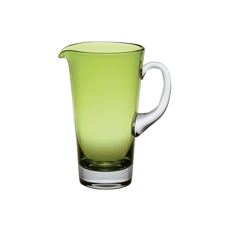 BROCCA CARAFFA VETRO SOFFIATO NADIA 1,35 LT VERDE
