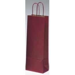 BUSTA CARTA PER BOTTIGLIE CM 14x8,5x39,5 BORDEAUX