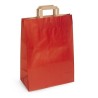 BUSTA CARTA SHOPPER CM 22x10x29 ROSSA