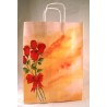 BUSTA CARTA SHOPPER CM 24x10x31 ROSE CON CORDONCINO