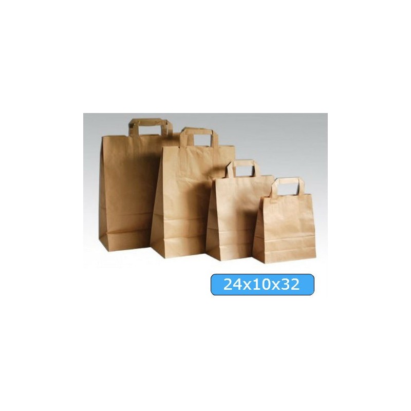 BUSTA CARTA SHOPPER CM 24x10x32 AVANA