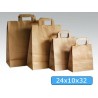 BUSTA CARTA SHOPPER CM 24x10x32 AVANA