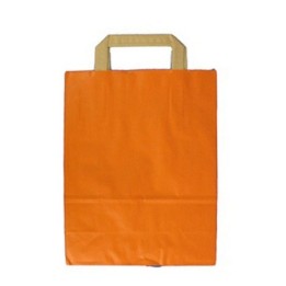BUSTA CARTA SHOPPER CM 32x17x45 ARANCIONE