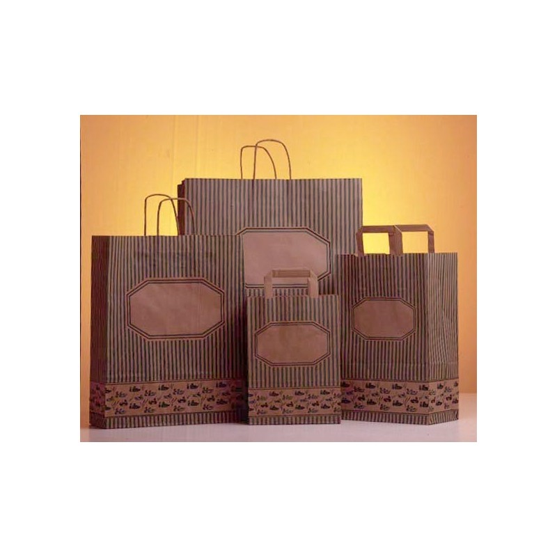 BUSTA CARTA SHOPPER CM 36x12x45 PAPERE