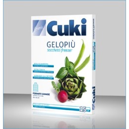 BUSTE CONGELATORE CUKI GELO 15 PZ DA CM 29x42