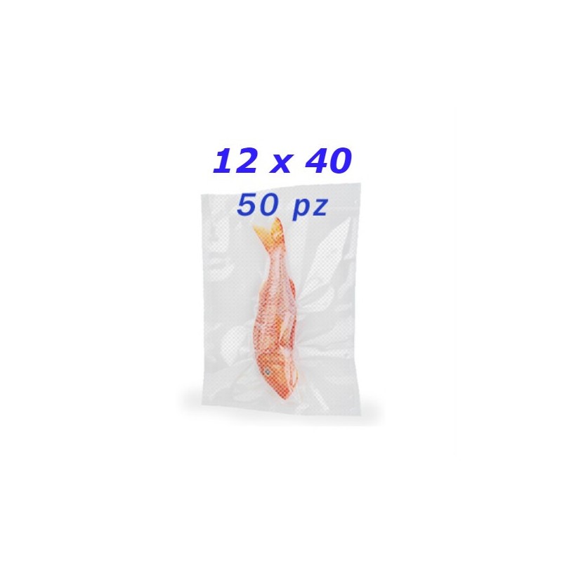 BUSTE SOTTOVUOTO 12x40 conf. X 50 pz